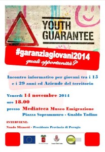 incontro garanzia giovani
